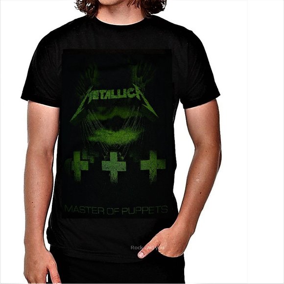 Metallica Master of Puppets thrash metal rock Official T-Shirt L NWT - Picture 1 of 2